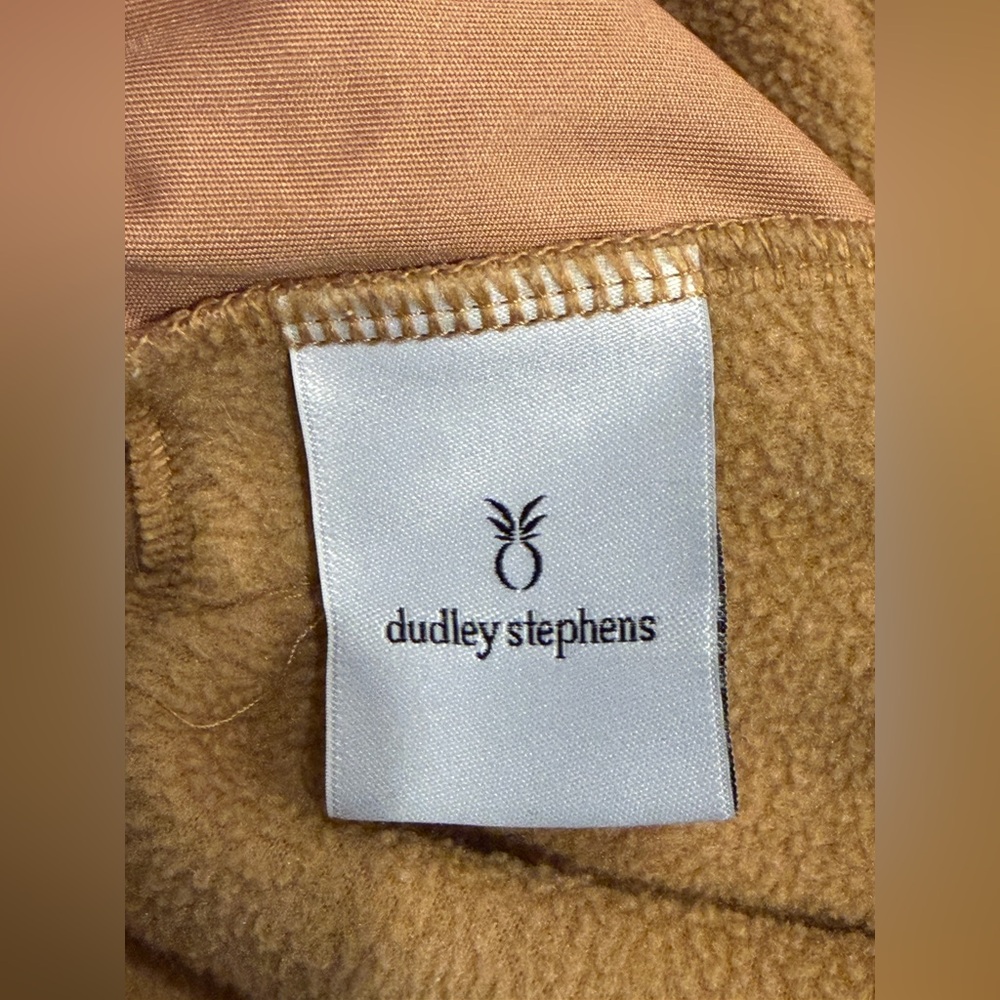 Dudley Stephens Brown Sherpa Fleece Pullover Size XS - Picture 7 of 10